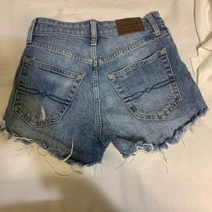 lucky pins high waisted shorts
